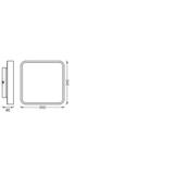 Oprawa SMART+ WIFI ORBIS SQ BL 350 RGB TW WT
