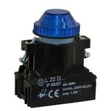 Lampka L22W/230V/W3 niebieska