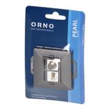 Gniazdo pojed. typu F + Gniazdo 1xRJ45 Cat6 Pearl, TV/F+RJ45/P, antracyt