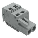 Gniazdo MCS‑MIDI Classic 2‑biegunowe szare raster 5mm 231‑102/026‑000 /100szt./ WAGO