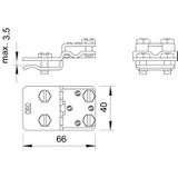 274, ZACISKI DO BLACHY 8/10 OC.OGN.