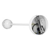 Rollo 1P E27, lampa wisząca, max. 60W, biała, krótka AD-LD-6340WE27T ORNO