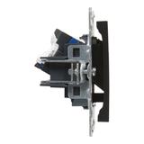 SUNO - Gniazdo RJ45/kat 6 UTP, Czarny, Legrand