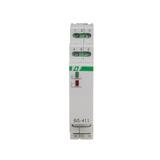 Przekaźnik bistabilny z pamięcią 9-30 V AC/DC montaż na szynie DIN z przekaźnikiem inrush 160A/20ms BIS-411M-LED-24V F&F