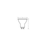Lampa LED VALUE non-dim PAR16 35 120° 2,8W 827 230V GU10