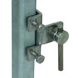 Zacisk krawędziowy 18-35 mm, do drutu 6-10 mm, stal nierdzewna NIRO