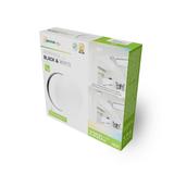 NYMPHEA BLACK & WHITE RINGS 18W CCT 230V 115st IP54 FI250x52 BIAŁY/CZARNY OKRĄGŁA