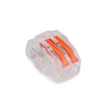 ZU-402 Uniwersalne złączki do przewodów jedno- i wielodrutowych, 2-torowy