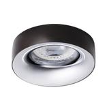 ELNIS L A/C Oczko sufitowe ELNIS L A/C okrągły stop aluminium kolor antracyt / chrom 1XGx5,3/GU10 KA