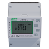 Trójfazowy licznik zużycia energii czynnej i biernej, Modbus RTU, 100(5)A; MID