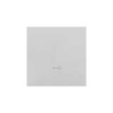 Simon 55 Klawisz pojedynczy z piktogramem /klucz/ do łączników/przycisków Aluminium mat