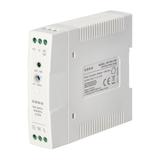 Zasilacz przemysłowy na szynę DIN 24VDC 1A 20W obudowa z tworzywa sztucznego OR-PSU-1661 ORNO