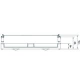 univers N 300x500mm podzespół dla wyłączników mocy H3+ 2xP160 UK22LH0 HAGER