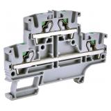 Złączka sprężynowa 2-poziomowa 4 mm2 PUSH-IN (szara) ESH-EFD.4 003903268 ETI