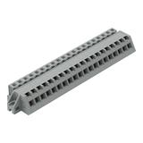 MCS-MIDI Classic gniazdo kątowe 20-bieg. szare raster 5 mm /10szt./ WAGO
