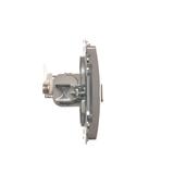 Simon Basic Gniazdo komputerowe RJ45 kategoria 6 pojedyncze ekranowane z przesłoną przeciwkurzową Mo