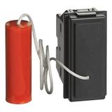 LIVING NOW - PRZYCISK Z CIĘGNEM NO/NC - 1 MODUŁ - CZERŃ, Bticino