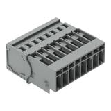 X-COM wtyk 8-biegunowy szary raster 5 mm /25szt./ WAGO