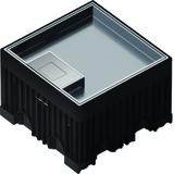 tehalit.VE-EE Puszka podło-montazowa mini IP30 3kN Q02 144x144 15mm stal UDKQ02E15U HAGER