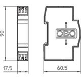 FRD 5 HF, Bariera odgromowa