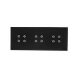 Simon 54 Touch Panel dotykowy S54 Touch 3 moduły 4 pola dotykowe + 4 pola dotykowe + 4 pola dotykowe zastygła lawa DSTR3444/73 KONTAKT