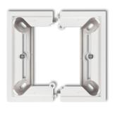 DECO / MINI Puszka natynkowa pojedyncza, składana DECO, MINI biały mat