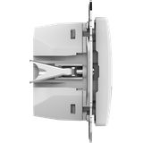 Gniazdo ładowania USB A+C 45W PD, białe