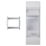 Simon Connect Płytka 45x135mm (3x K45) z pokr. do aparatury modułowej 2-pol. kanały Ofiblok ALK czysta biel KF03/9 KONTAKT