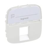 Valena Allure Plakietka Perłowa Gniazda Pojedynczego Rj11 Lub Rj12 Lub Rj45 Z Etykietą 755479 LEGRAND