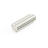 1-przewodowe gniazdo CAGE CLAMP pełna ochrona przed błędnym wetknięciem jasnoszary /25szt./ 734-116/008-000 WAGO