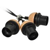 Milagro lampa wisząca Dama Black 3xE27 MLP6580