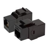 Adapter RJ45 kat. 6 UTP Keystone Snap-In plastikowa obudowa