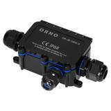 Puszka natynkowy HD IP68, 0,5-6,0mm2 ,2 dławnice M20, 1 dławnica M16 OR-JB-13815/3 ORNO