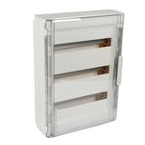 Rozdzielnica Modułowa XL3 125 3x18 Natynkowa IP40 /Drzwi Transparentne/ 401658 LEGRAND