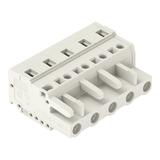 Gniazdo MCS‑MIDI Classic 5‑biegunowe jasnoszare raster 7,5mm 721‑205/026‑000 /50szt./ WAGO