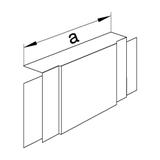 tehalit.LF Element T/X 60x110mm biały HAGER