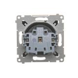 Simon 54 antracyt gniazdo pojedyncze