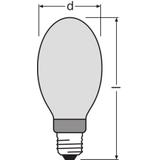 Lampa wyładowcza HQI E 400W powlekana