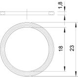 107/F, PIERŚCIEŃ DOCISKA.USZCZ.PG11