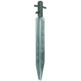 Uziom roboczy profilowany dł. 600 mm ze śrubą M8 i nakrętką motylkową NIRO, St/tZn