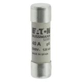 CYLINDRICAL FUSE 14 x 51 40A GG 500V AC Wkładka cylindryczna 14 x 51mm 40A GG 500V AC C14G40 EATON