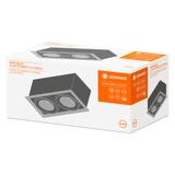 Oprawa SPOT MULTI 2x30W 4000K FL WT BK