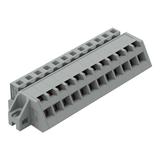 MCS-MIDI Classic gniazdo kątowe 12-bieg. szare raster 5 mm /25szt./ WAGO