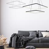 Milagro lampa wisząca LED Nix Black 50W 3500lm 3000K ML518