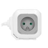 Przedłużacz 4 krotny ładowarka 2xUSB 1,4m H05VV-F 3x1mm2 szaro-biały OR-AE-13144 ORNO