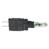 Harmony XB6 Wskaźnik świetlny pomarańczowy 230-240V LED standardowy Faston ZB6EM8B Schneider