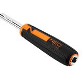 Zestaw nasadek przelotowych 1/4" + 3/8", 46 szt.