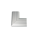 Simon Connect Kąt prosty do góry Cablomax 170x55mm aluminium TKA011113/8 KONTAKT