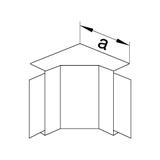 tehalit.LF/ateha Kąt wewnętrzny 30x30mm jasnoszary