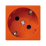 Simon Connect Gniazdo K45 z schuko 16A/230V szybkozłączki pomarańczowy K11/7 KONTAKT
